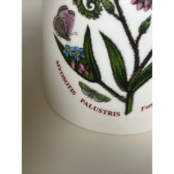 Set of 2 Portmeirion Botanic Garden Hydrangea Forget Me Nots Coffee Yea Mugs - Picture 7 of 14